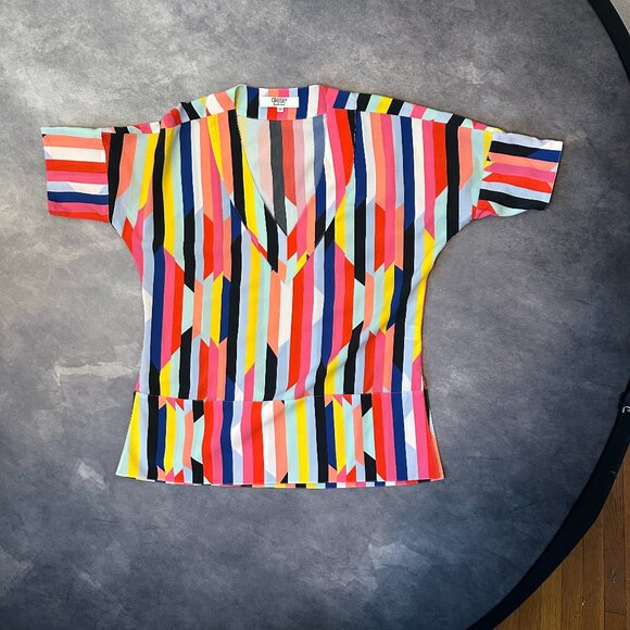 XS Crosby by Mollie Burch Striped Tunic Top - Picture 1 of 3